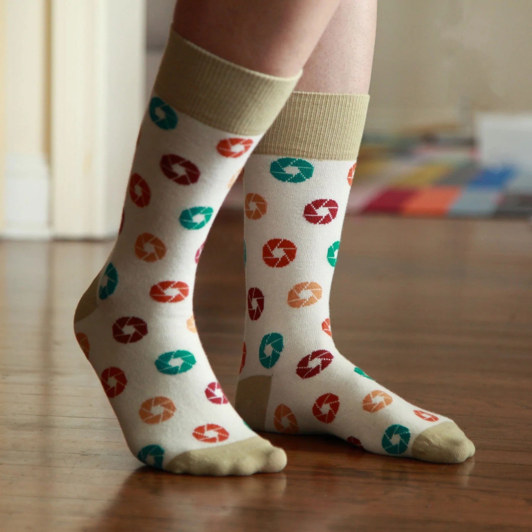 **Aperture Socks - Soft & Breathable Natural Cotton Socks for Men & Women - Perfect for Running, Hiking & Everyday Comfort**