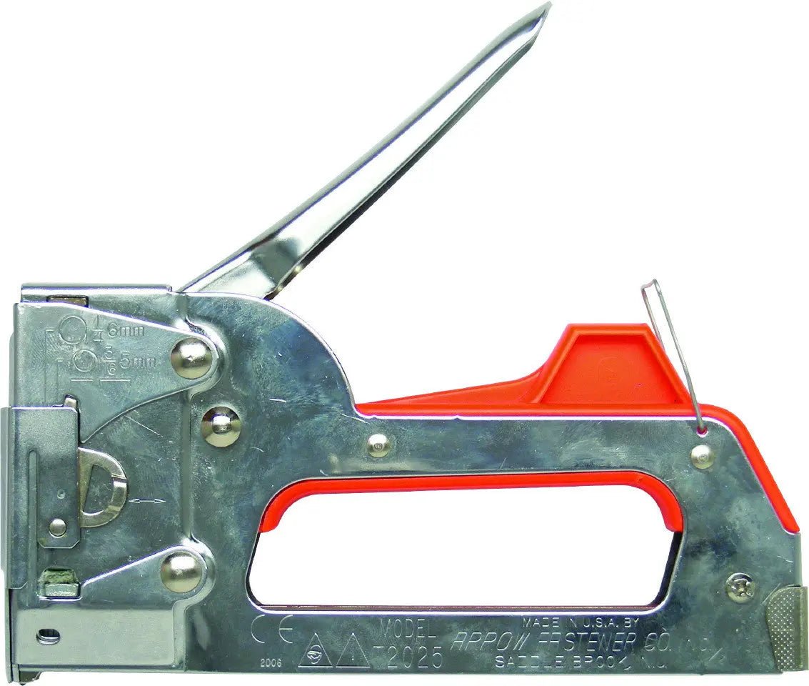 Arrow Tacker - Heavy Duty Staple Gun for Upholstery, Carpentry & DIY Projects | Perfect for Furniture Repair, Woodworking & Home Improvement