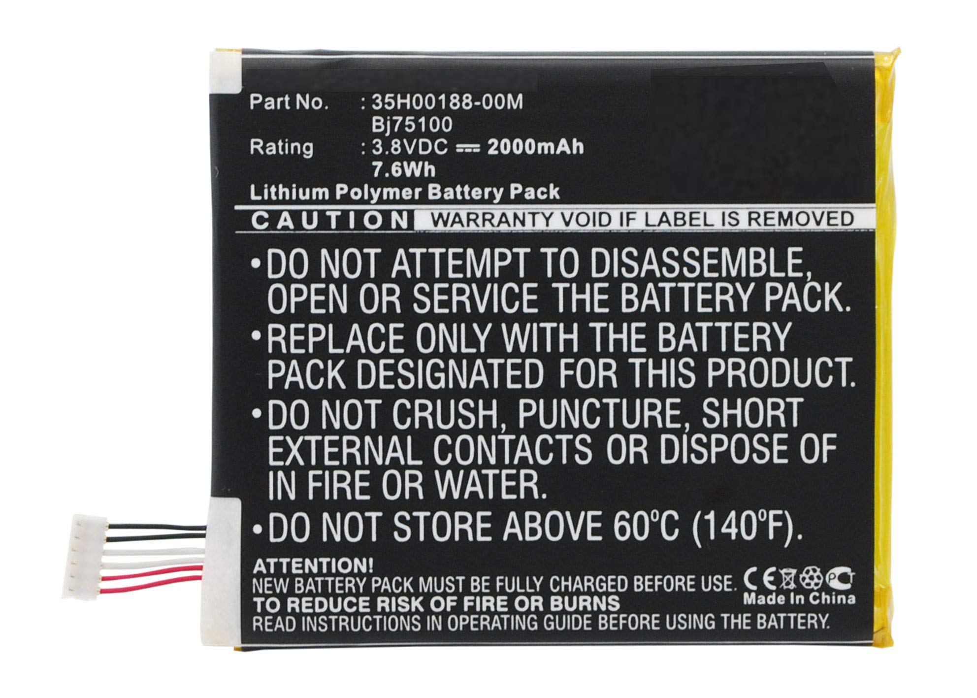Synergy HTC Evitare Battery 2000mAh - Long Lasting Power for Daily Use