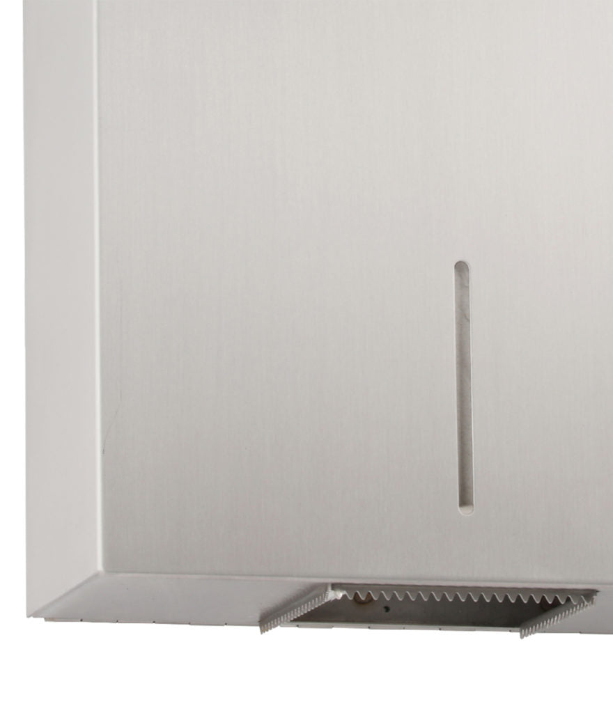 Bobrick B 9890 Fino Collection Surface Mounted Single Jumbo Toilet Paper Holder - Premium Bathroom Accessory for Commercial & Residential Use