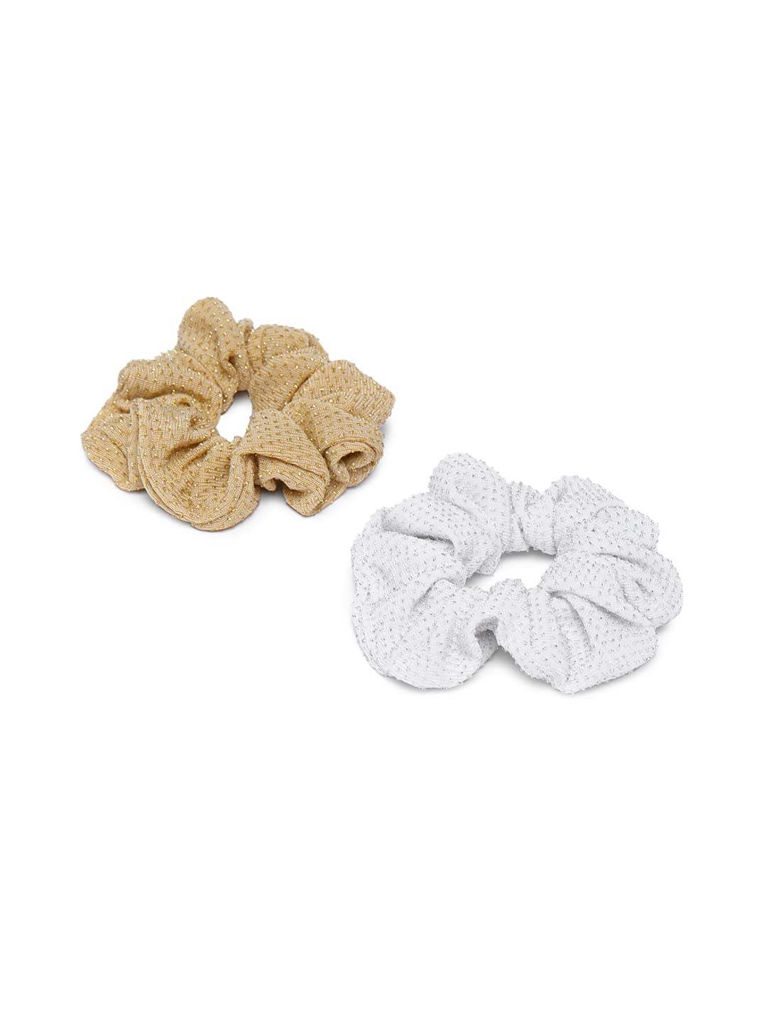 6 Pcs Satin Silk Scrunchies Hair Bands for Women - Soft Hair Ties & Stylish Hair Accessories for Workouts, Yoga, and Everyday Use