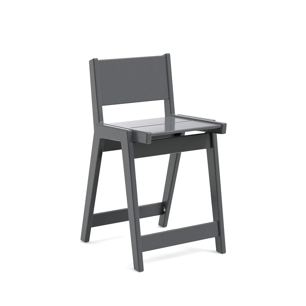 Loll Alfresco Counter Stool - Outdoor Bar Stool with Weather-Resistant Cushion for Patio, Deck, and Garden Dining - Perfect for Backyard Entertaining
