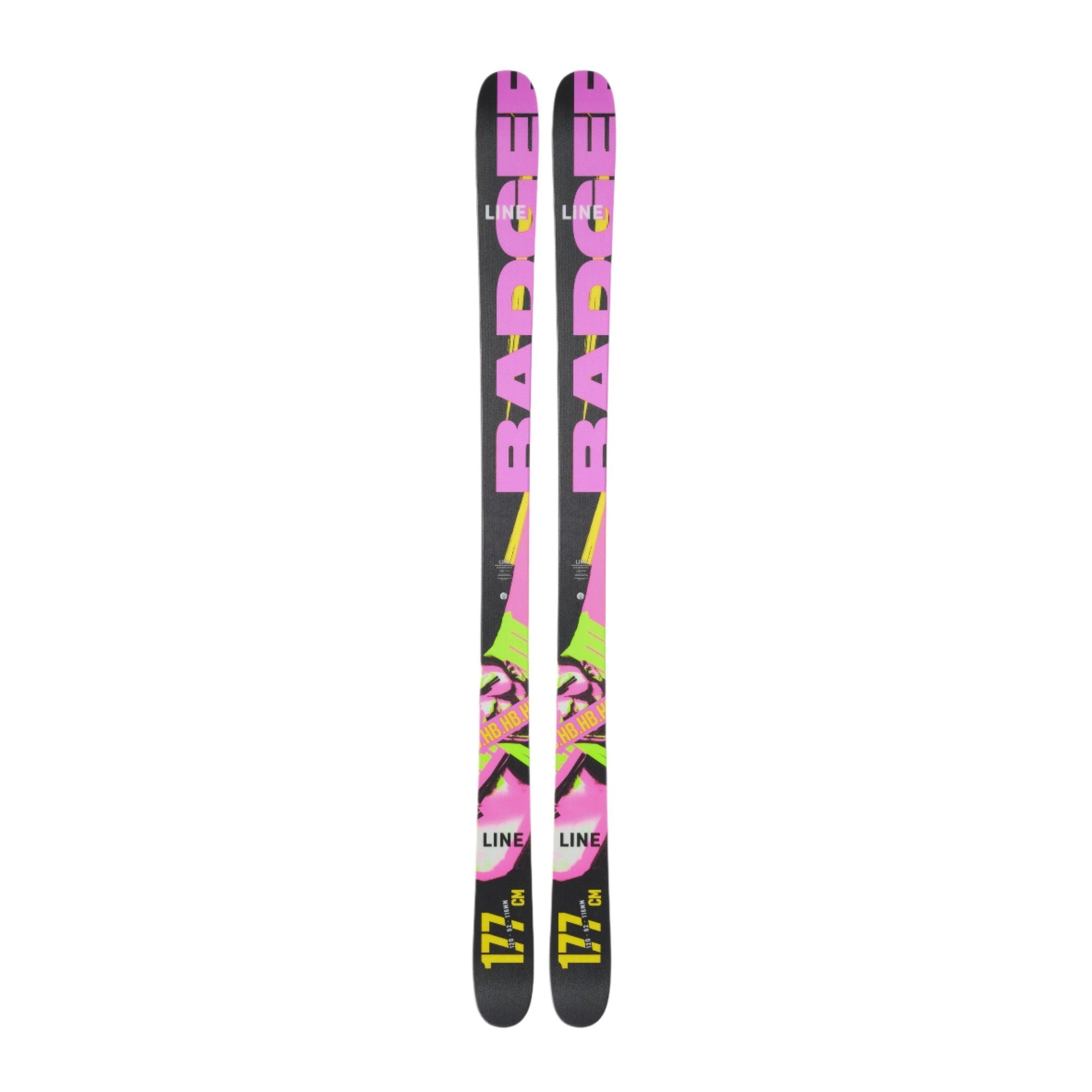 2025 Line Honey Badger Skis - Premium All-Mountain Skis for Men & Women - Perfect for Powder, Groomers & Backcountry Adventures