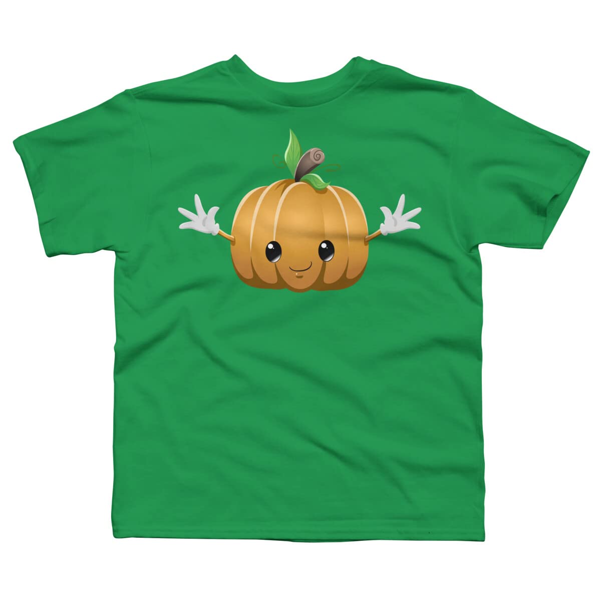 Boys Halloween Pumpkin Monster Graphic T-Shirt by LironPeer | Spooky Kids Costume Tee for Trick or Treating & Halloween Parties