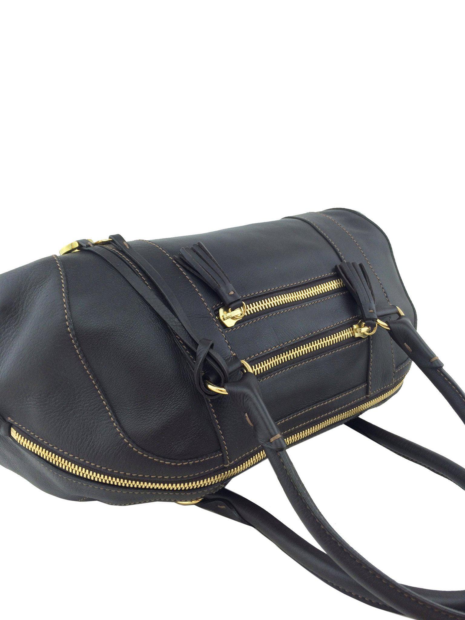 Luxury Loro Piana Leather Large Oval Tote Bag for Women - Premium Italian Designer Handbag for Work, Travel & Everyday Use