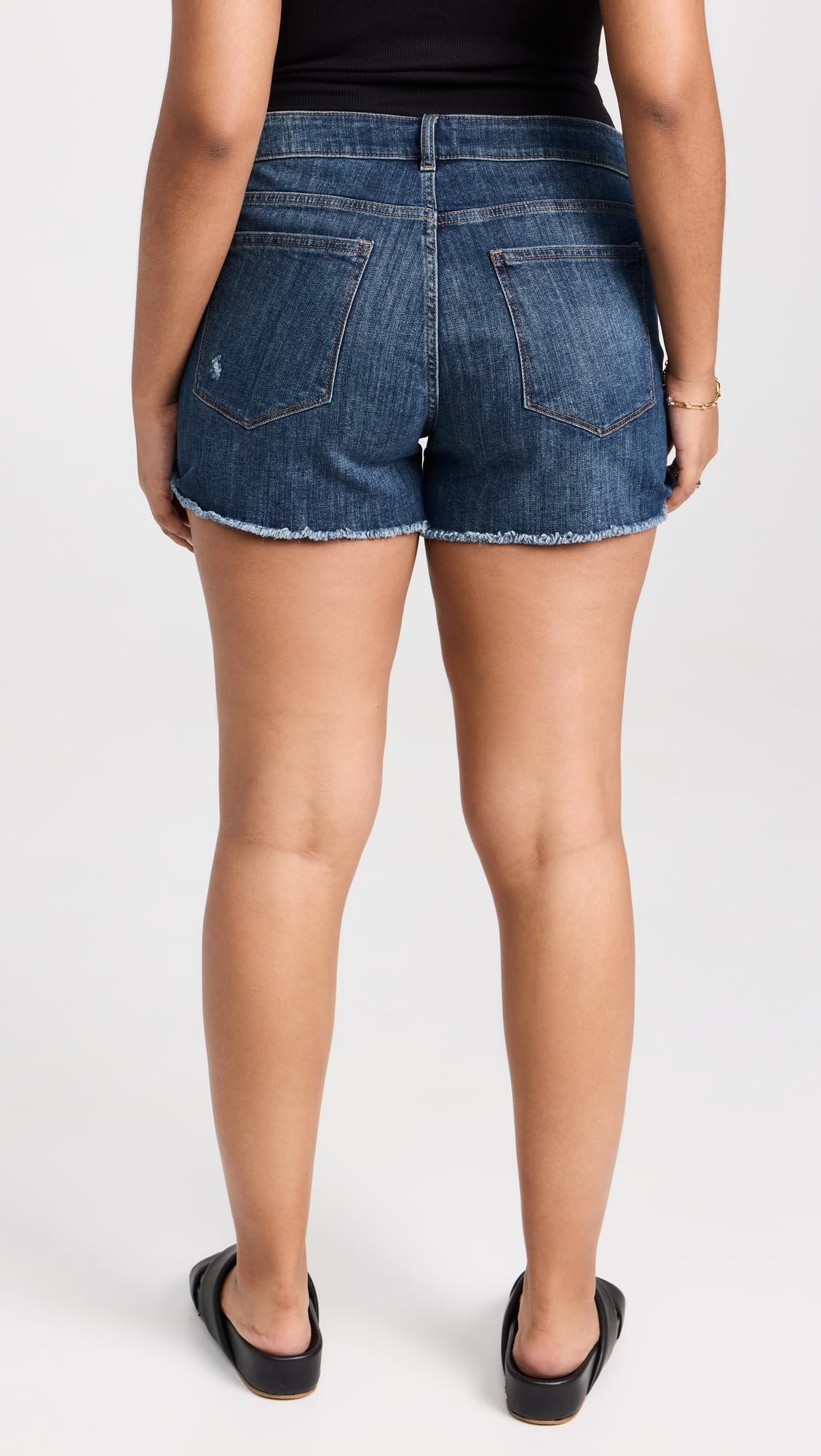 DL1961 Women's Karlie Boyfriend Shorts - High Waisted Denim Shorts for Women | Distressed Boyfriend Cutoffs | Casual Summer Shorts for Outfits, Beach & Travel