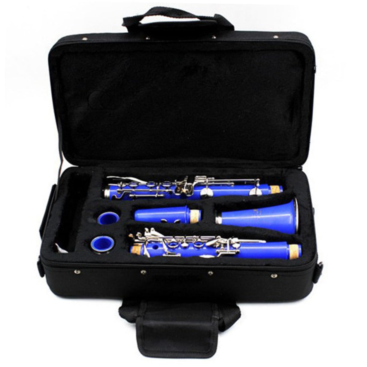 Professional Clarinet Holder Case & Saxophone Carrying Bag - Durable Oxford Cloth Instrument Case with Stand, Tote Design for Travel & Storage | Perfect for School Bands, Music Lessons & Performances