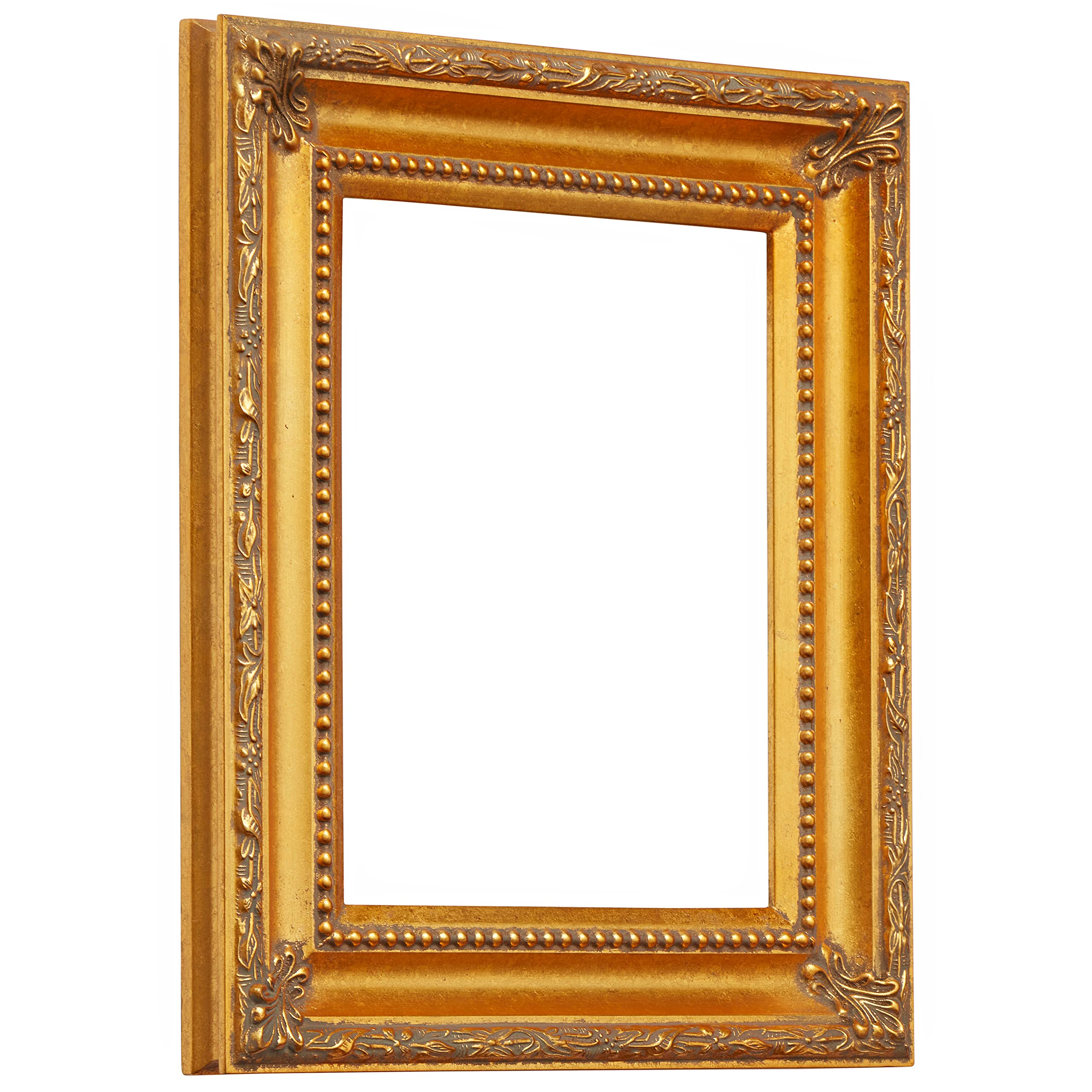 Craig Frames 8x10 Inch Gold Plein Air Wooden Picture Frame - Perfect for Wall Art, Photo Displays & Home Decor