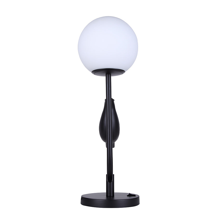 Modern Avis Table Lamp - Adjustable LED Desk Light with USB Port for Home Office, Bedroom & Study - Perfect for Reading, Working & Nightstand Use