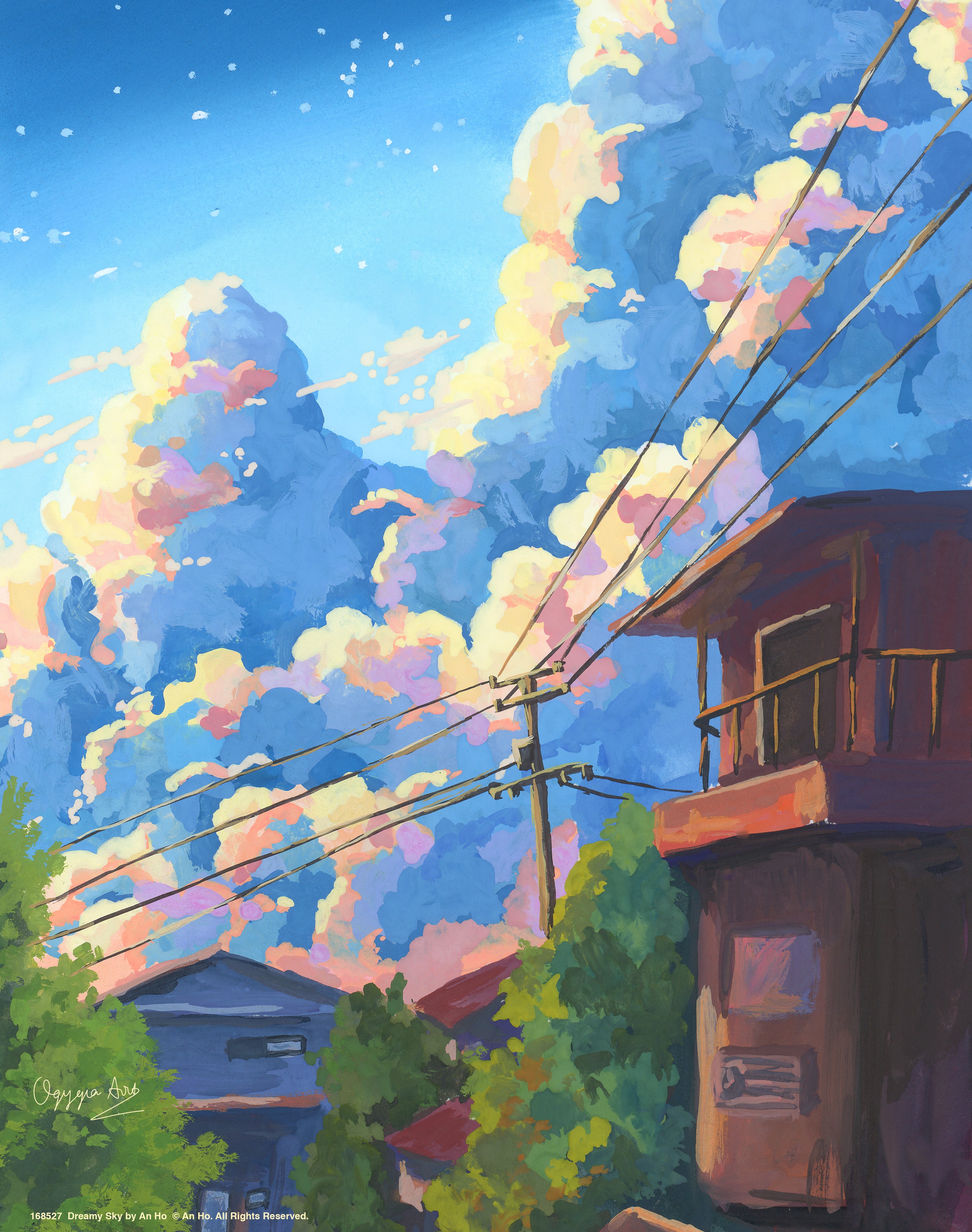 Dreamy Sky Art Prints - Beautiful Wall Decor for Living Room, Bedroom & Office - High Quality Canvas & Poster Artwork
