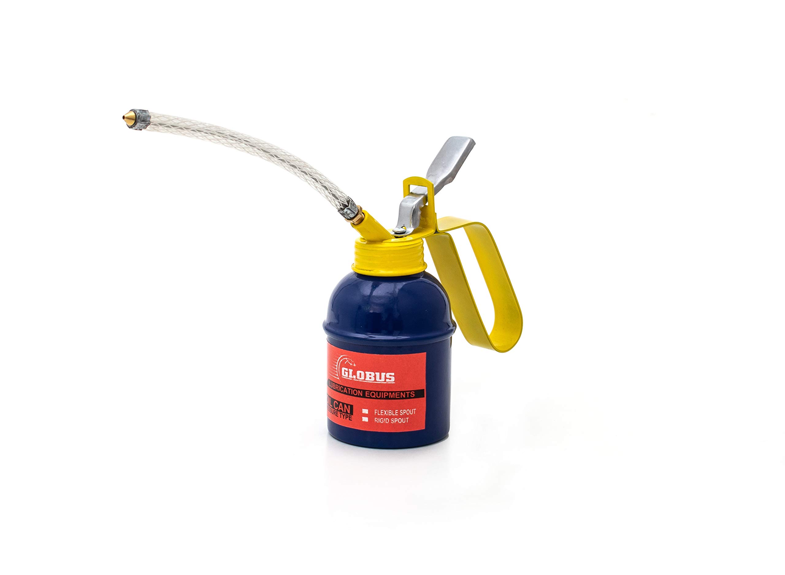 GLOBUS 1102 Steel Lubricant Oil - 200 ML Blue/Multicolor Flexible Can for Metal Protection & Maintenance - Perfect for Automotive, Industrial Machinery, and DIY Projects