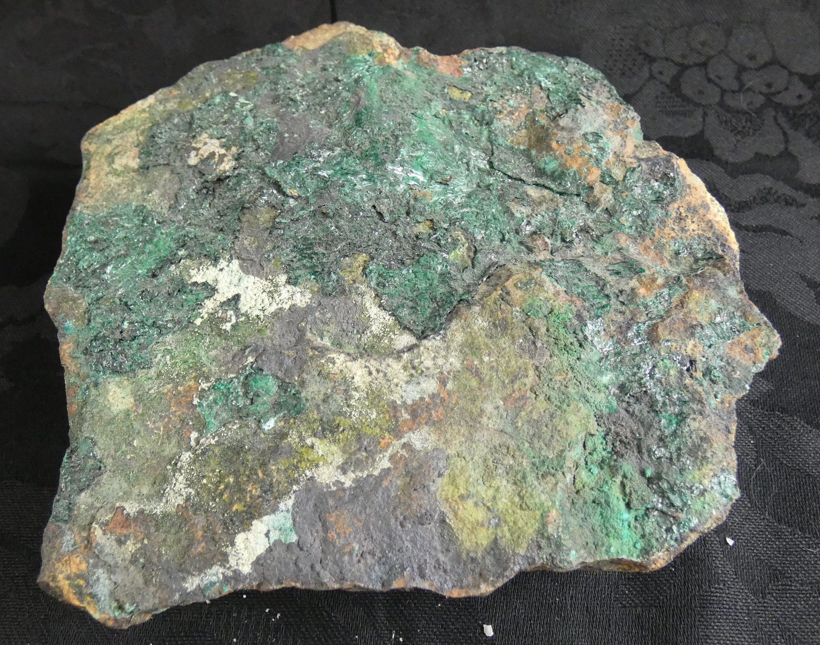 Natural Atacamite Mineral Specimen for Collectors - Rare Copper Chloride Hydroxide Crystal - Perfect for Geology Enthusiasts & Home Decor Display