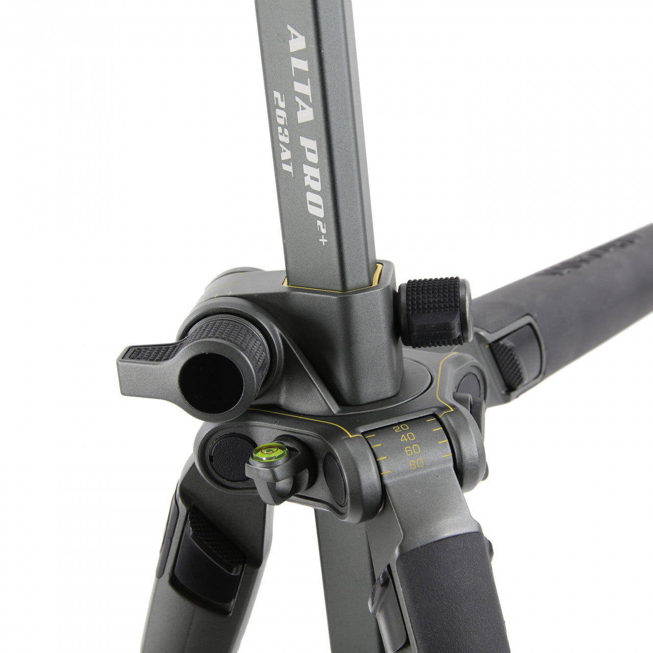 Alta Pro 2+ 263AT Aluminum Tripod for Photography - Professional Camera Stand with Overhead Shooting Capability | Perfect for Vlogging, Live Streaming & Studio Photography