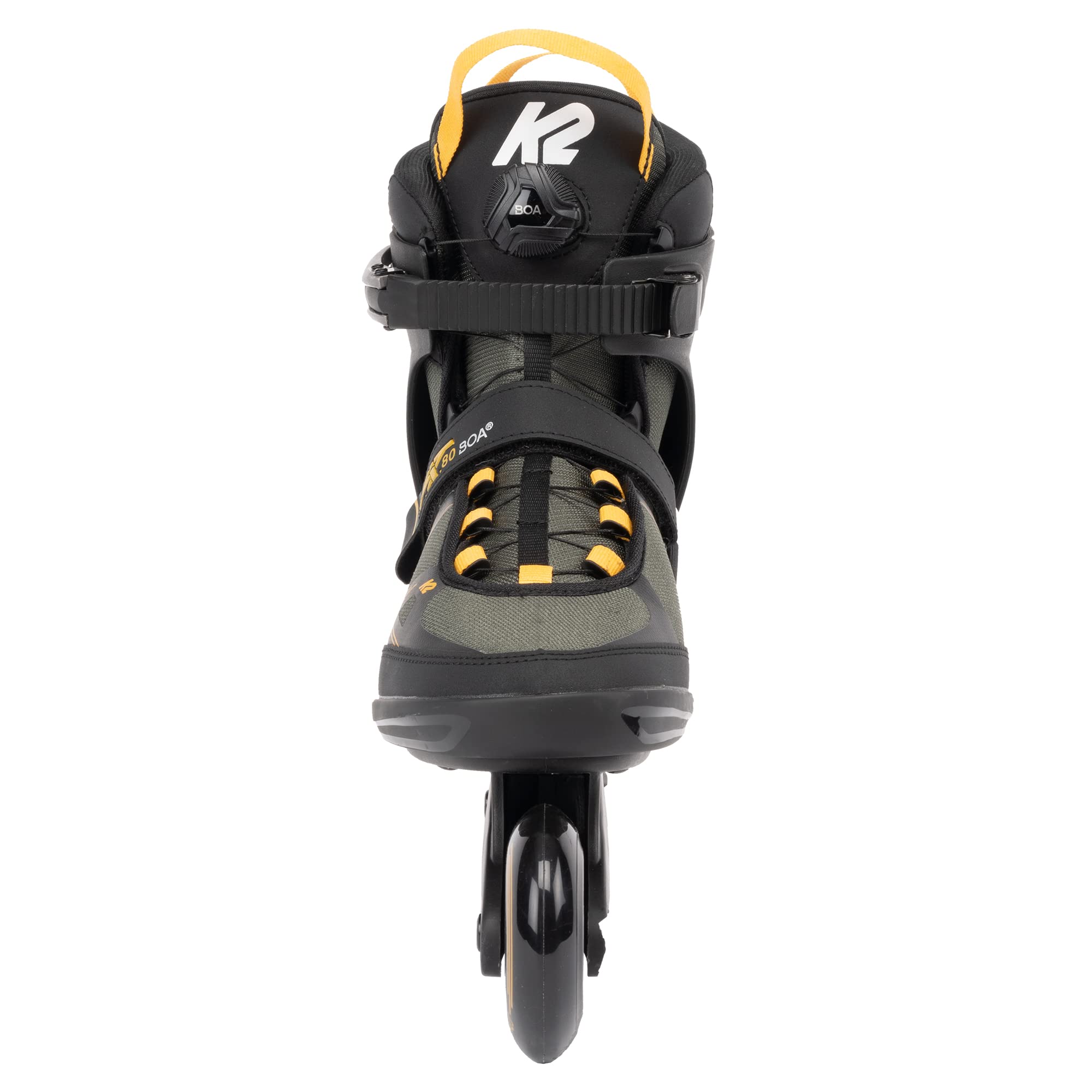 K2 F.I.T. 80 BOA Inline Skates for Men - Performance Rollerblades with BOA Closure System - Perfect for Fitness Skating, Outdoor Exercise & Urban Commuting (Size Options Available)