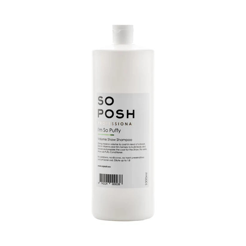 So Posh I'm So Puffy Volumizing Shampoo for Fine Hair - 3 Sizes (8oz, 16oz, 32oz) - Sulfate-Free & Paraben-Free Hair Care for Daily Volume Boost - Perfect for Thin, Flat Hair & Special Occasions