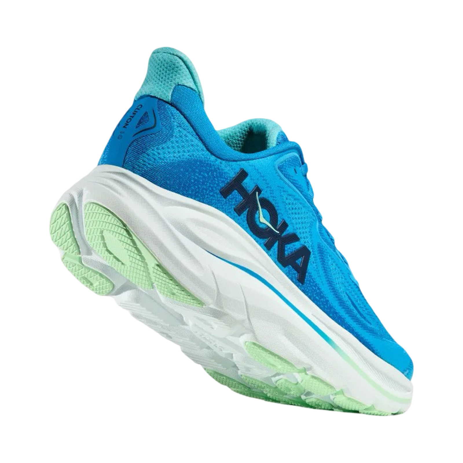 Hoka Clifton 10 Wide Men's Running Shoes - D Width in Blue Skyard Blue | Lightweight Cushioned Road Running Shoes for Men | Perfect for Marathon Training & Daily Jogging