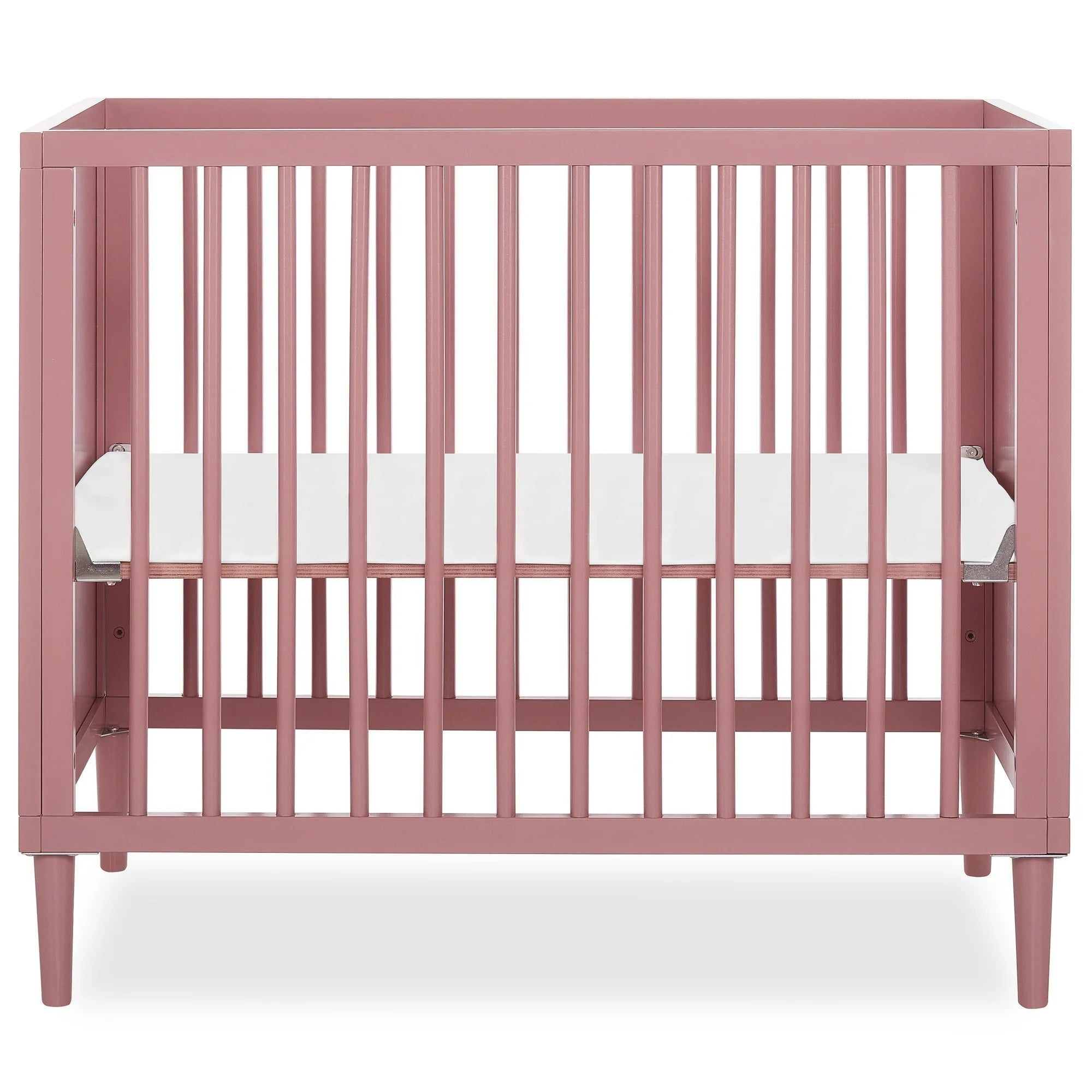 Dream On Me Lucas Mini Modern Crib - Compact Baby Crib for Small Spaces | Portable Nursery Bed for Infants & Toddlers | Perfect for Apartments, Travel & Daycare Use