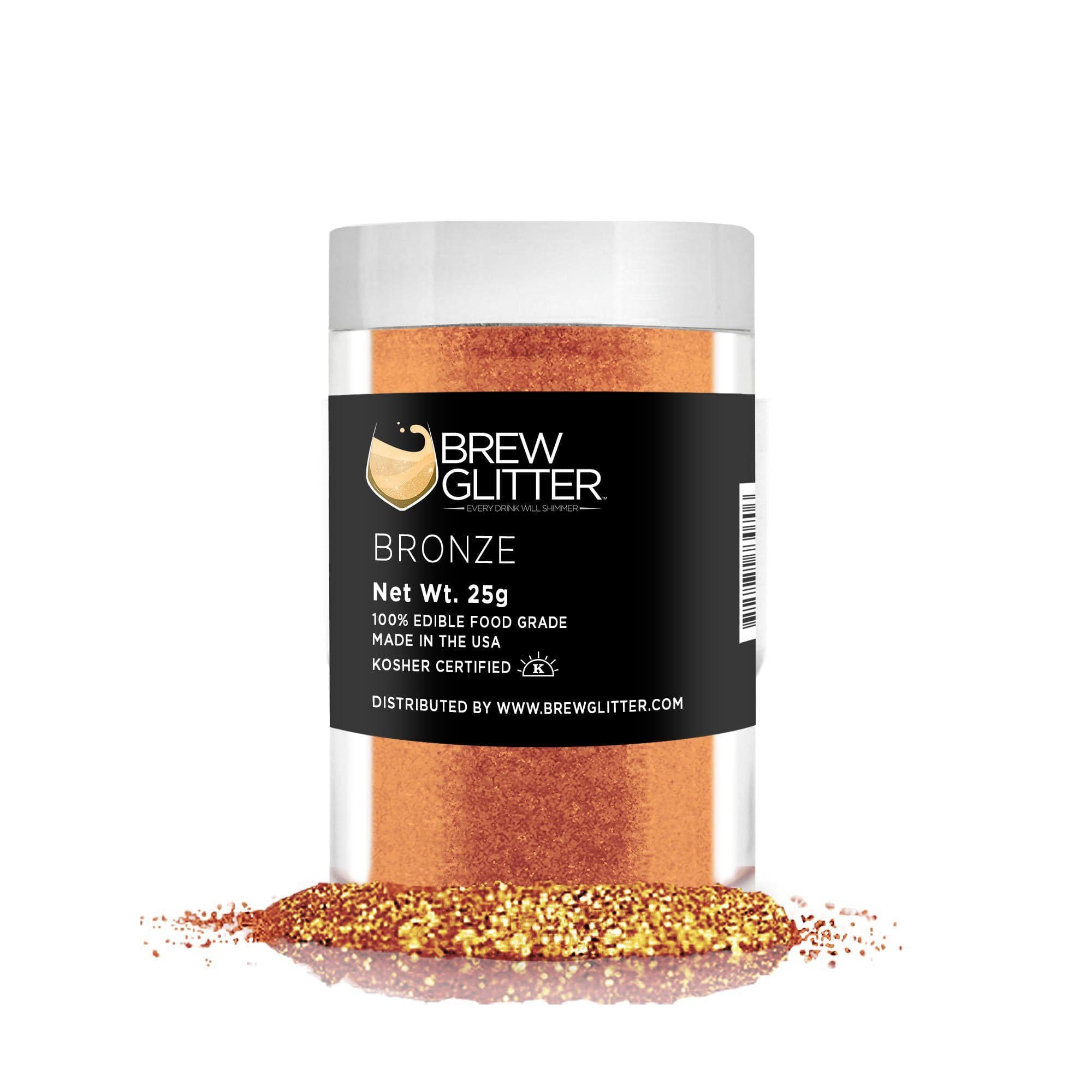 Bronze Brew Glitter® - 1 Pound Bulk Glitter for Crafts, Resin, Soap Making & DIY Projects - Perfect for Epoxy Resin Art, Nail Polish, Slime & Cosmetic Use