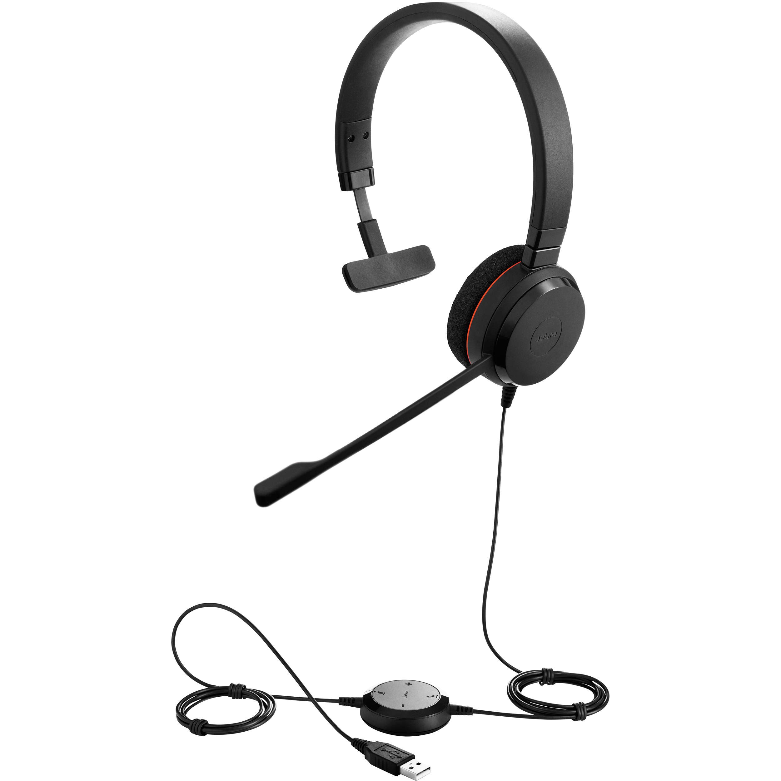 Evolve 20 Special Edition Mono Headset - Professional Single-Ear Headphone for Call Centers, Office & Remote Work - Crystal Clear Communication & All-Day Comfort