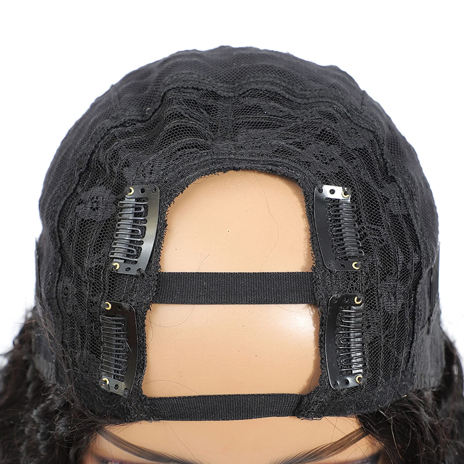 Peruvian Virgin Hair U Part Wig - 22 Inches Kinky Curly Human Hair Wig for Black Women | Natural Color | Perfect for Daily Wear, Parties & Special Occasions