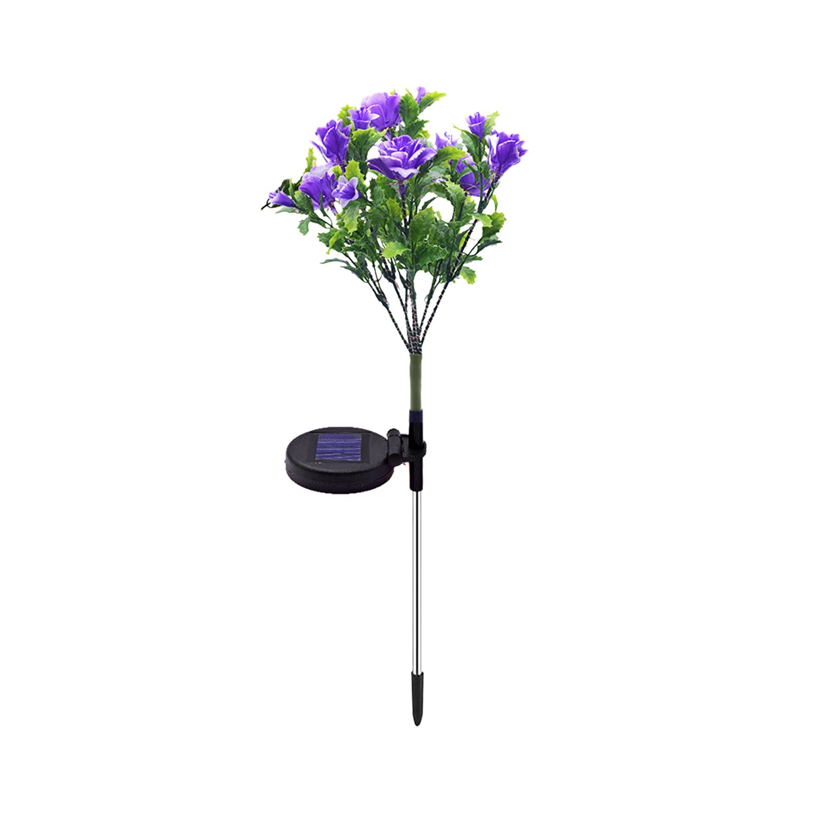 Solar LED Garden Lights Outdoor - Waterproof Solar Powered Lawn & Patio Lights with 8 Modes, Decorative Landscape Lighting for Yard, Pathway, Flower Beds (Purple, 10 Pack) - Perfect for Backyard, Garden, Walkway & Holiday Decor