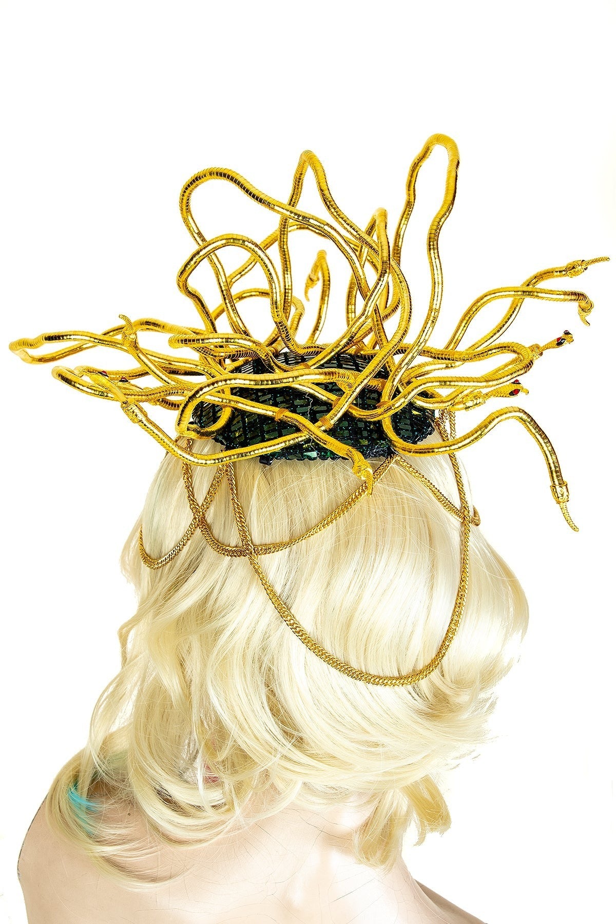 Medusa Headpiece - Greek Mythology Inspired Costume Accessory for Halloween, Cosplay & Themed Parties | Perfect for Women's Costumes, Theater Performances & Fantasy Events