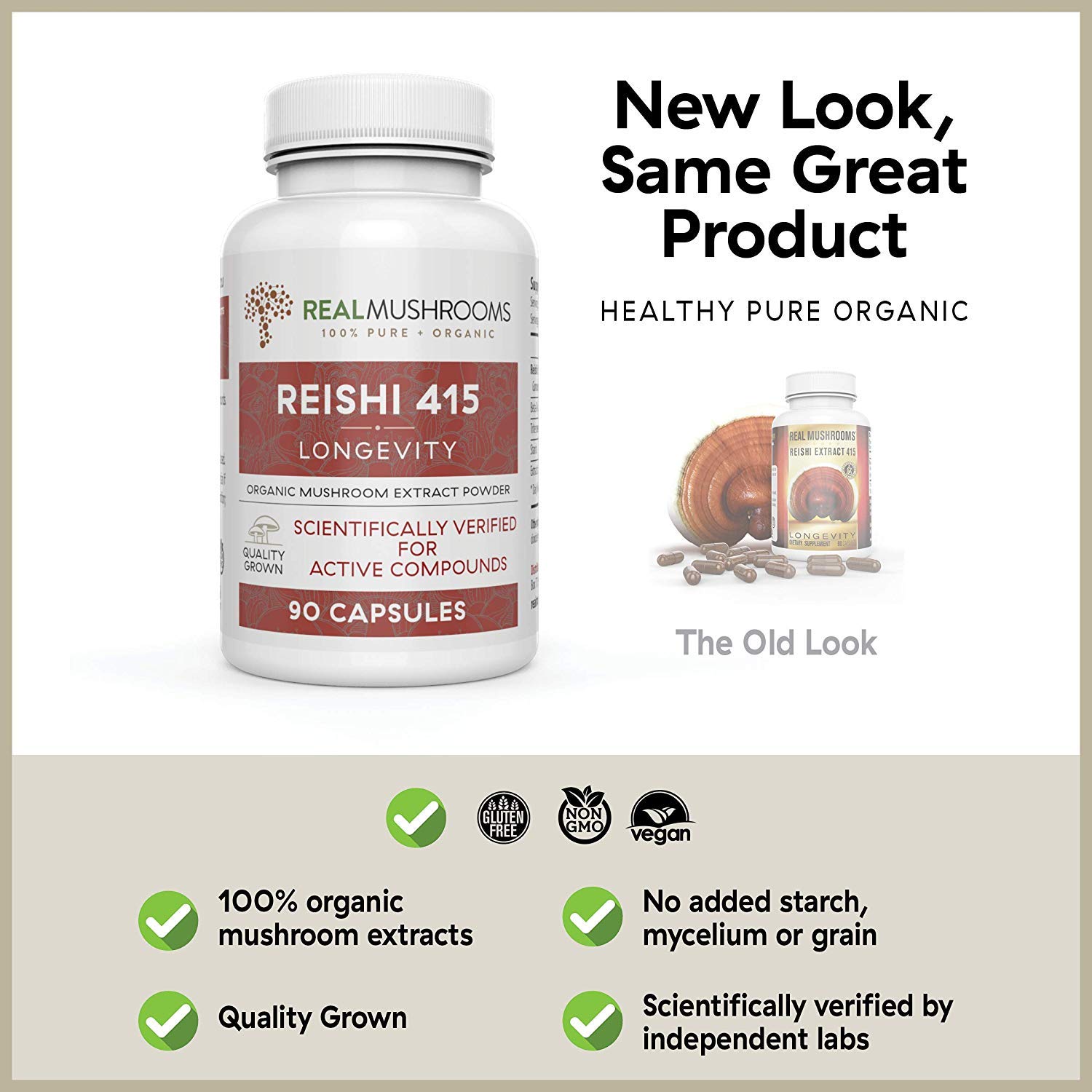 Premium Lions Mane (120ct), Reishi (90ct), and 5 Defenders (90ct) Mushroom Supplement Bundle - Vegan, Non-GMO Capsules for Brain Health, Immune Support, Stress Relief & Longevity - Ideal for Daily Wellness, Focus Enhancement & Natural Immune Boosting