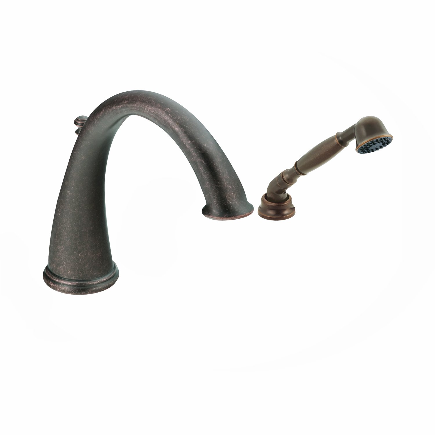**Moen T9212ORB Kingsley High Arc Roman Tub Faucet with Hand Shower - Oil Rubbed Bronze Finish - IO-Digital Technology for Precise Water Control - Perfect for Luxury Bathrooms & Spa-Like Showers**