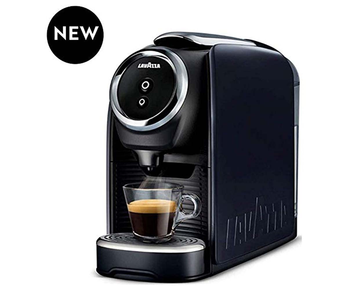 Lavazza BLUE Classy Mini Single Serve Espresso Coffee Machine LB 300 - Compact 5.3x13x10.2 Inch Capsule Brewer with 2 Coffee Selections, Touch Controls & Programmable Dose - Perfect for Home, Office or Small Spaces