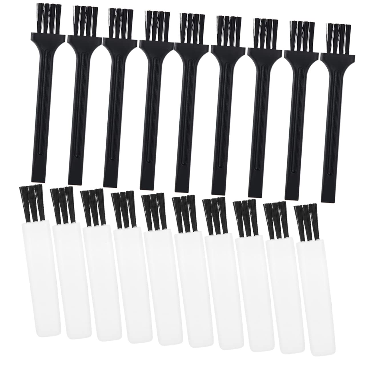 NOLITOY 120-Pack Electric Razor Cleaning Brushes - Shaver & Clipper Cleaner Kit with Mini Plastic Scrub Brushes for Grooming Tools, Humidifiers & Electronics - Portable & Durable Cleaning Accessories for Home & Travel Use