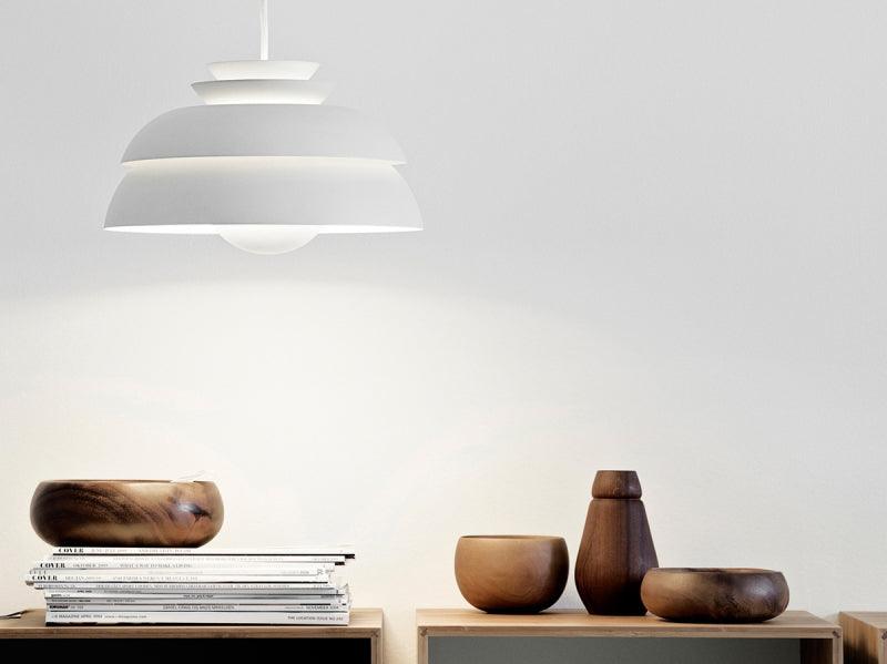 Modern LED Pendant Light for Kitchen Island, Dining Room & Bedroom - Adjustable Hanging Chandelier with Dimmable Warm White Light - Perfect for Home Decor, Restaurants and Cafe Lighting