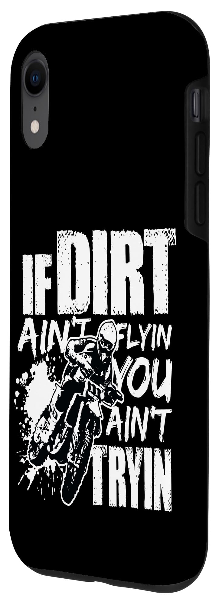 iPhone XR Dirt Bike Motocross Case - Shockproof & Durable Phone Cover for Off-Road Riding | Perfect for MX Racing, Trail Adventures & Outdoor Sports