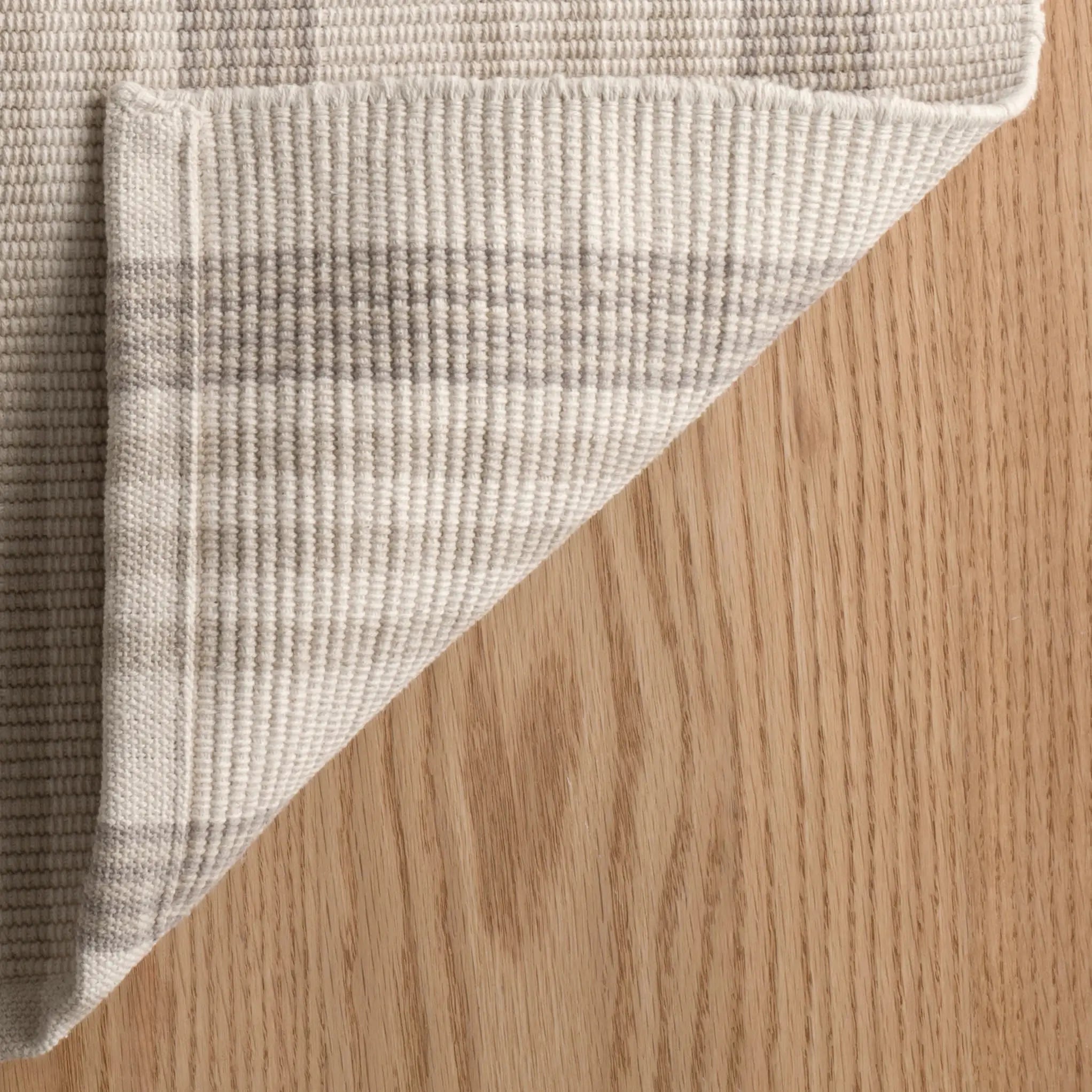 Dash & Albert Putney Stripe Ivory Handwoven Cotton Rug - Soft & Durable Area Rug for Living Room, Bedroom, Dining Room - Perfect for Farmhouse, Coastal & Boho Decor Styles