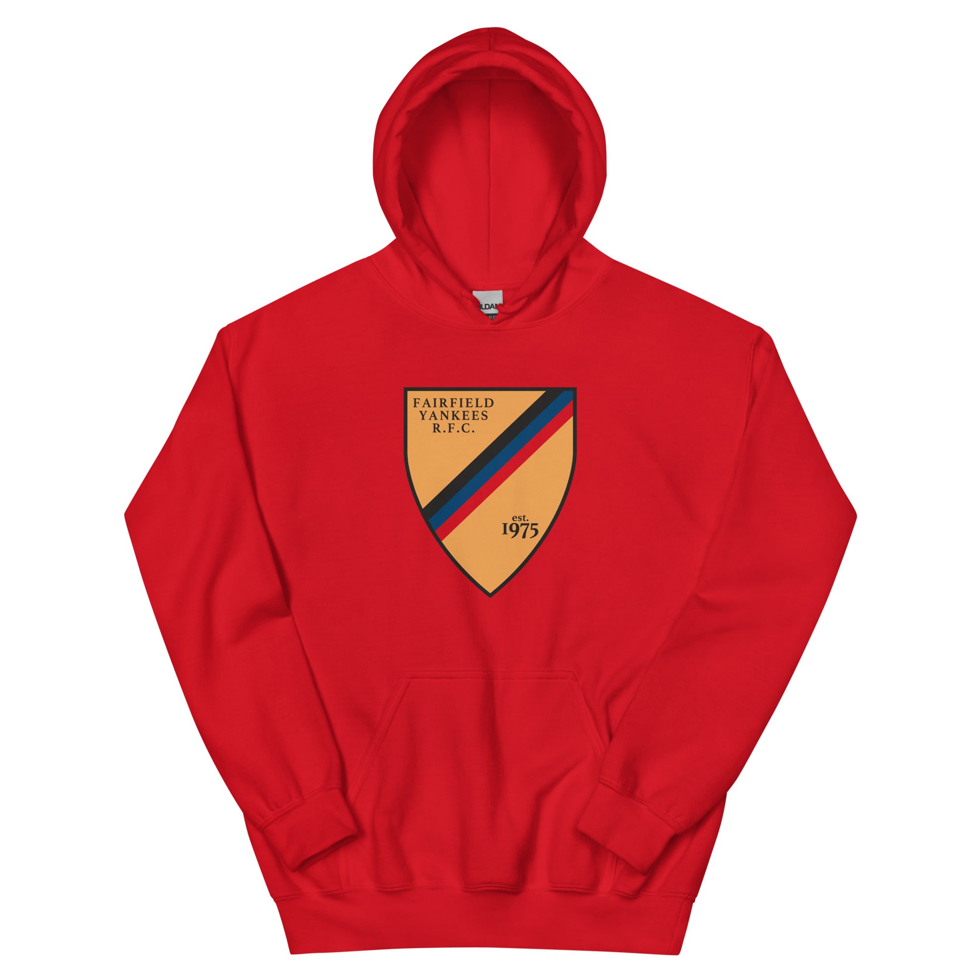 Fairfield Yankees RFC Heavy Blend Hoodie - Premium Cotton Pullover for Men & Women - Cozy Fleece Lining for Cold Weather - Perfect for Game Day, Casual Wear & Outdoor Activities