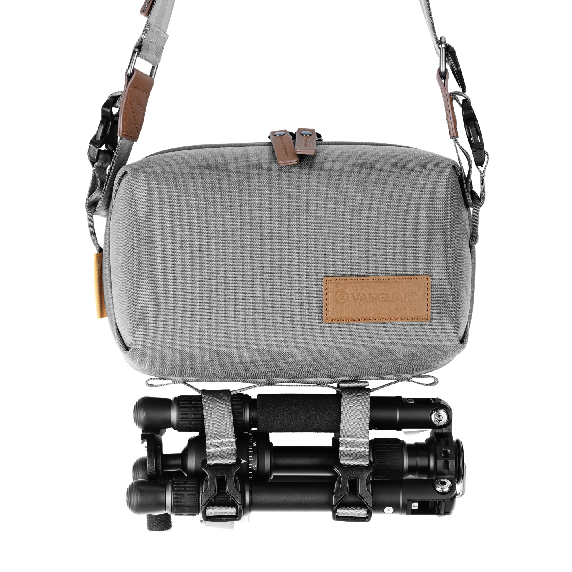 VEO City TP28 GY Tech Bag - Waterproof Laptop Backpack for Men & Women, Durable Gray Business Travel Backpack with USB Charging Port - Perfect for Work, School, and Daily Commute
