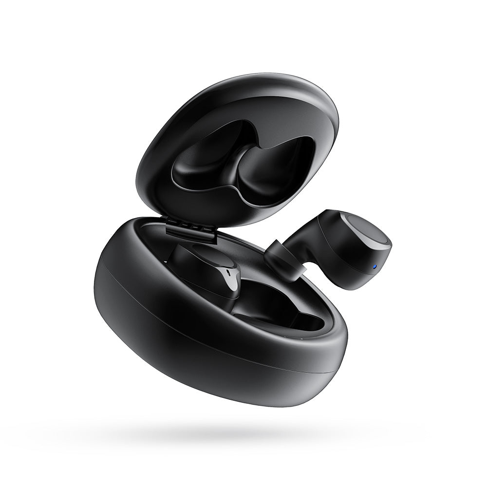 ENACFIRE Future Wireless Earbuds - Bluetooth 5.0 in-Ear Headphones with Noise Cancelling, 30H Playtime, IPX8 Waterproof for Running, Gym, Workout & Travel
