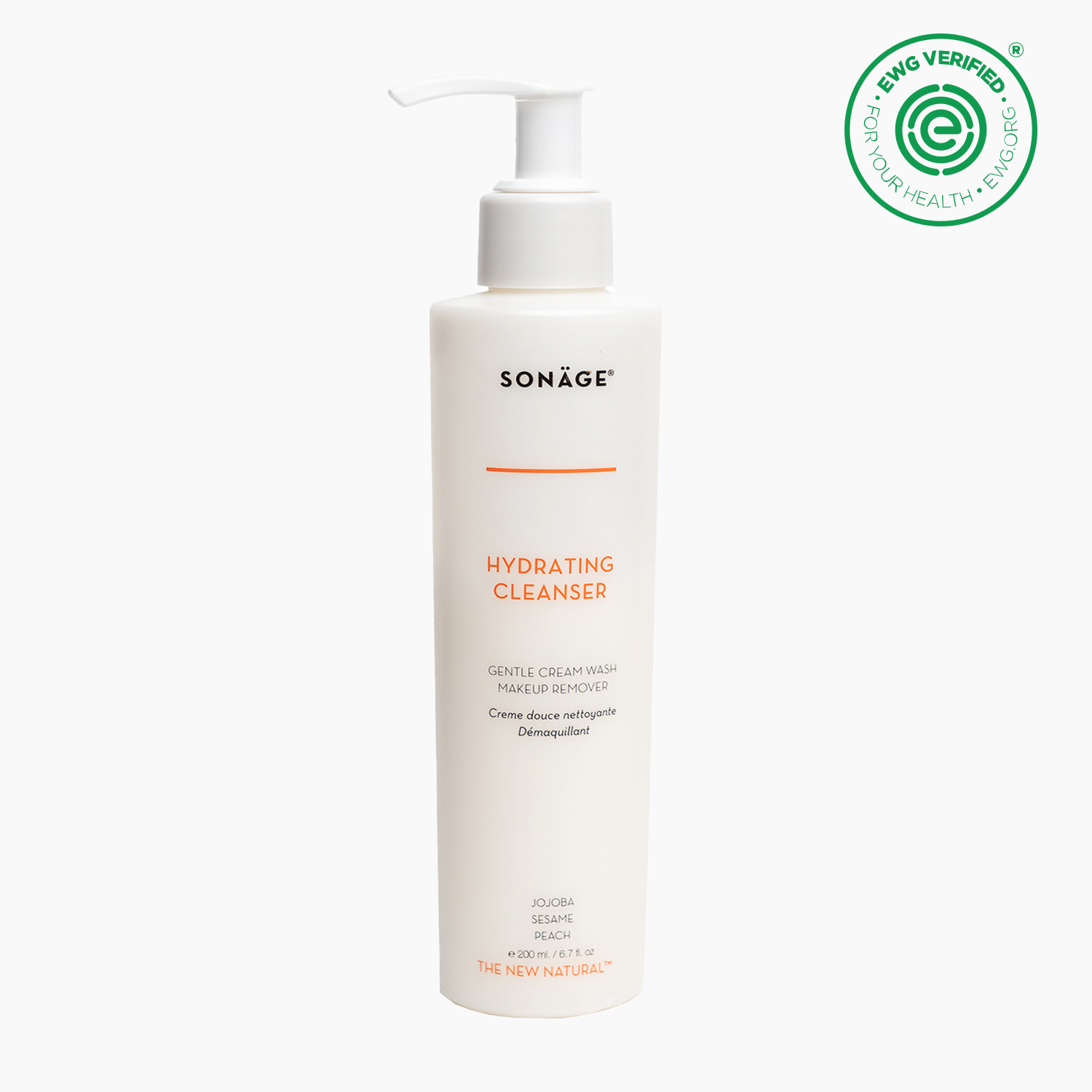 Best Hydrating Facial Cleanser for Dry & Sensitive Skin - Gentle Daily Face Wash with Hyaluronic Acid & Vitamin E - Perfect for Morning & Night Skincare Routine