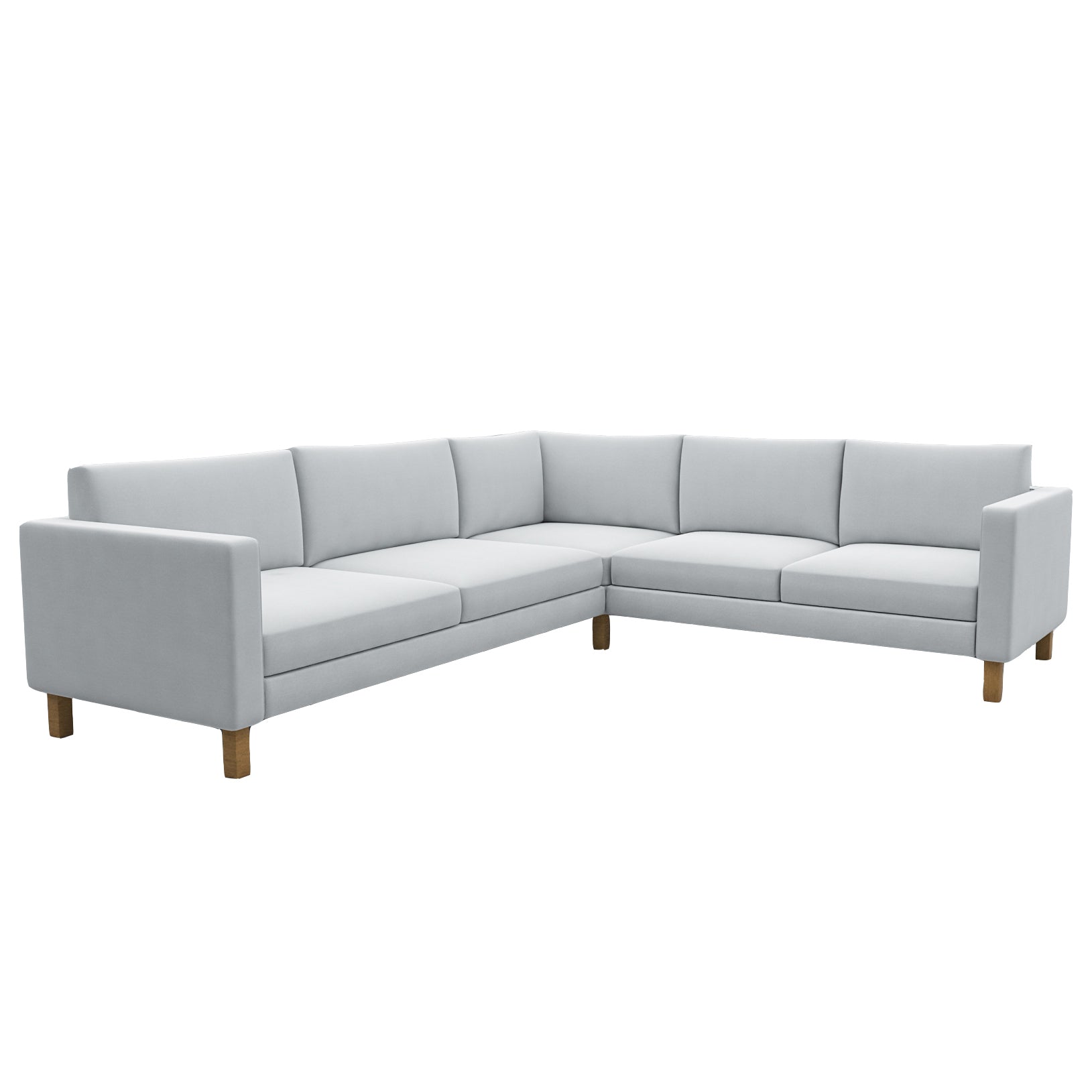 Landskrona 3+2 Corner Sofa Cover - Stretchable Sectional Couch Slipcover for Living Room, Home Decor - Perfect for Pets, Kids & Furniture Protection
