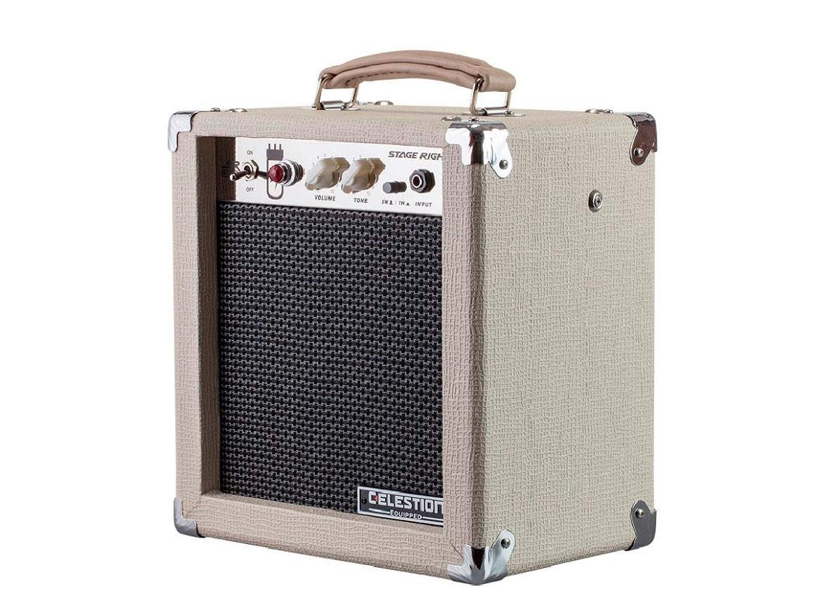 Monoprice 5-Watt Guitar Combo Tube Amplifier (611705) - Perfect for Home Practice, Studio Recording & Small Gigs