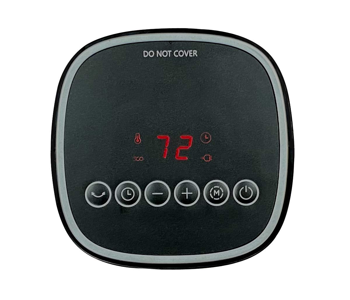 SH-1515: 1500W Ceramic Tower Heater with Adjustable Thermostat, 12H Timer & Remote Control - Perfect for Bedroom, Office, and Home Use
