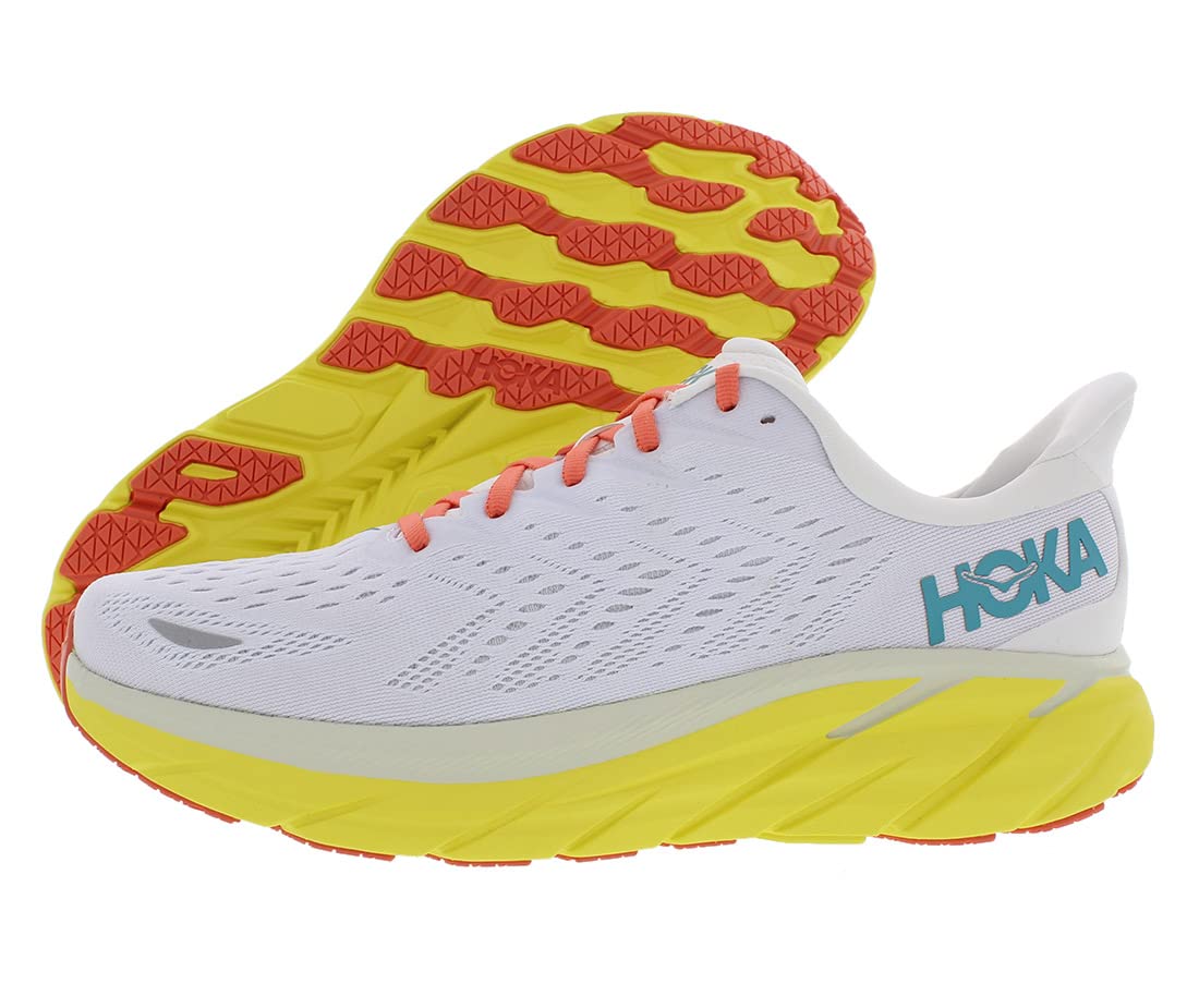 HOKA ONE ONE Clifton 8 Men's Running Shoes - Lightweight Cushioned Sneakers for Road Running, Jogging & Daily Wear