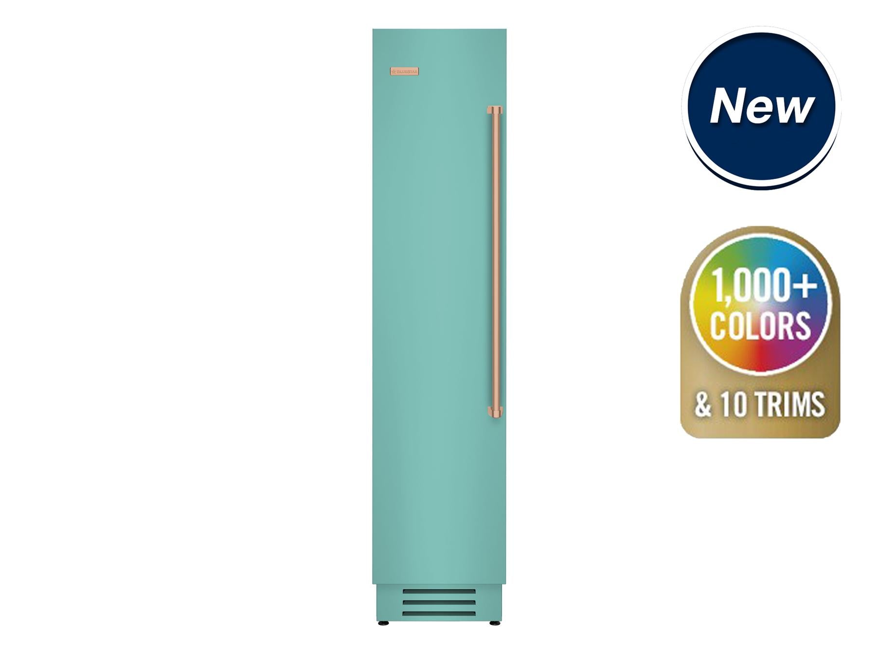 Bluestar BIF18L0 18 Column Commercial Freezer - Left Swing Door, Energy Efficient Upright Freezer for Restaurants, Grocery Stores & Food Service Businesses