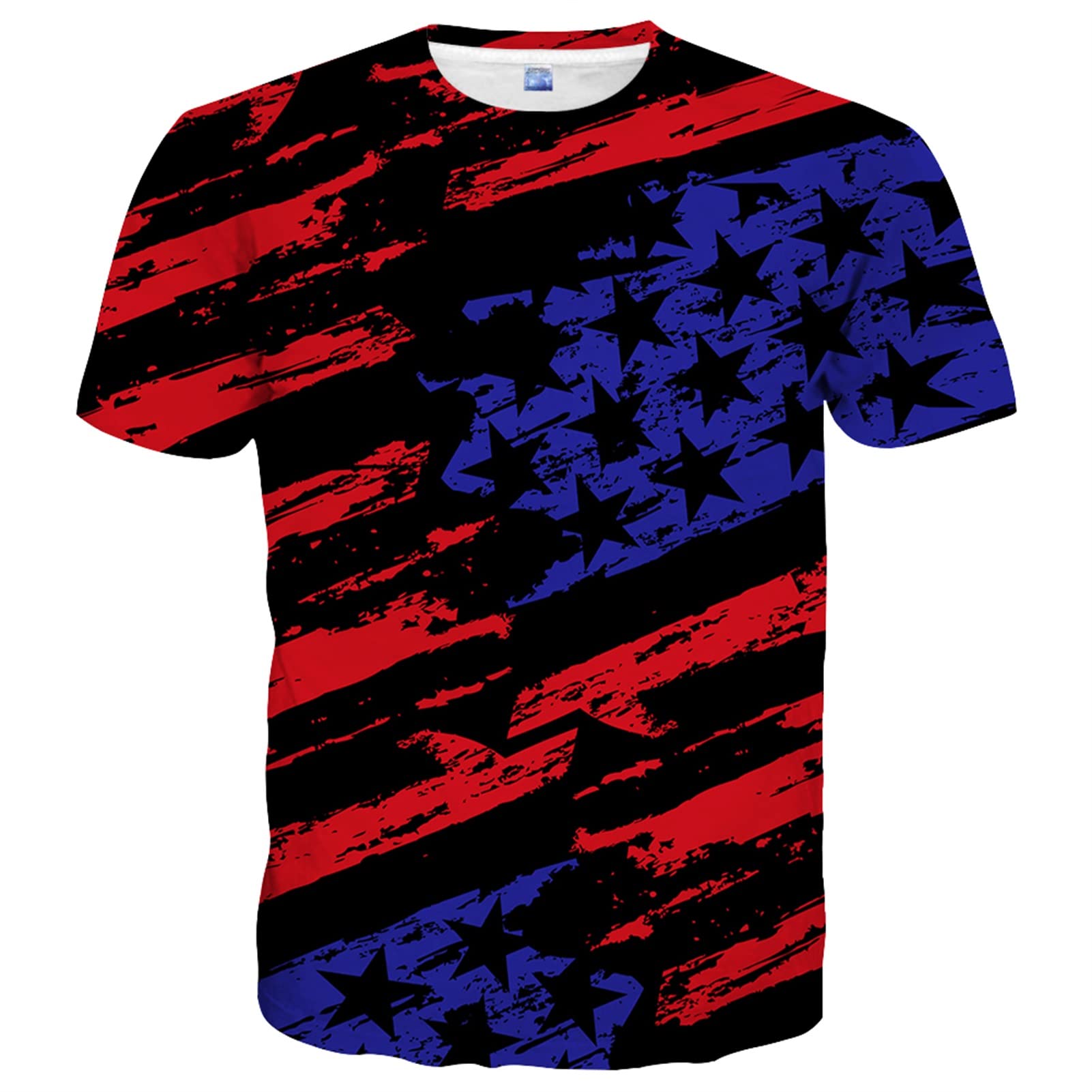 Yasswete Unisex 3D Printed Short Sleeve T-Shirt for Men & Women - Trendy Graphic Tee for Casual Wear, Street Style & Everyday Outfits
