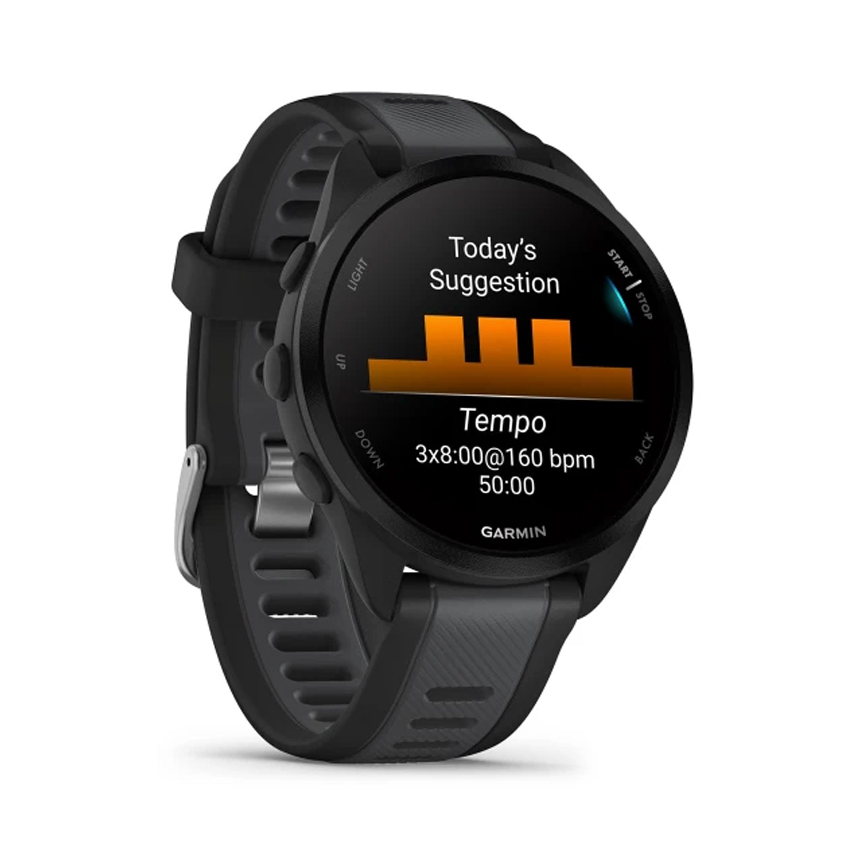 Garmin Forerunner 165 GPS Running Watch with Heart Rate Monitor - Lightweight Smartwatch for Runners, Jogging, Fitness Tracking & Outdoor Activities
