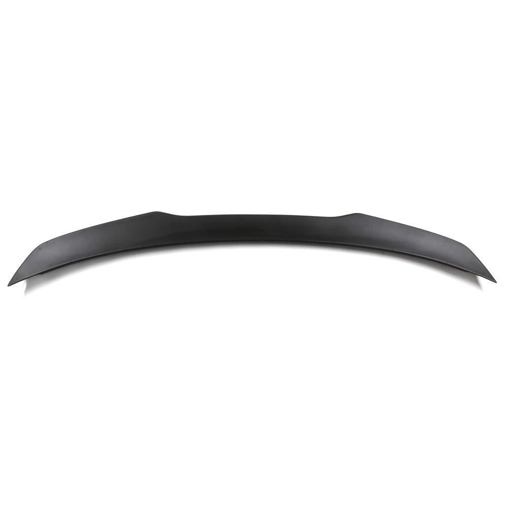 ABS Rear Trunk Lip Spoiler for 2015-2020 Ford Mustang - Matte Black Rear Deck Boot Wing - Enhances Aerodynamics & Sporty Look for Street Racing & Car Shows