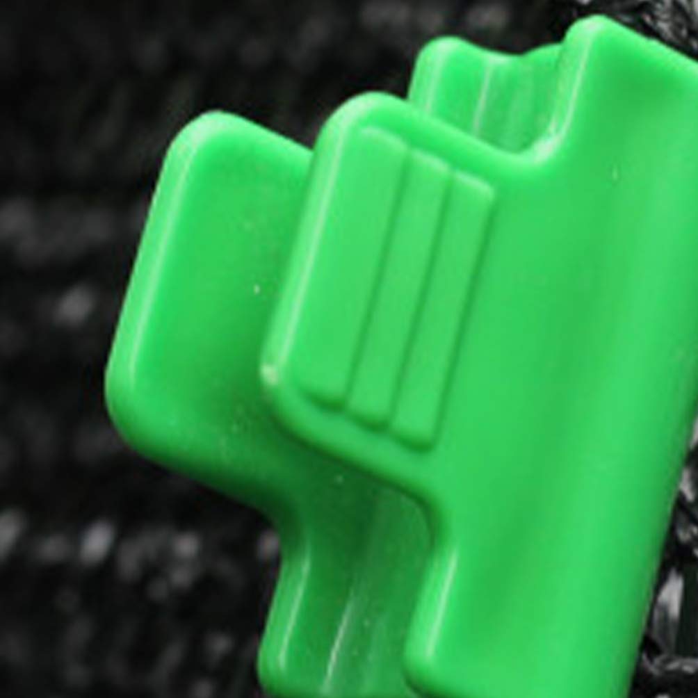 12 Pack Greenhouse Clips - Heavy Duty Plant Support Clips for Grafting, Sun Shade Net & Insulation | Durable Tube Vegetable Garden Clamps for Greenhouse, Hydroponics & Outdoor Gardening