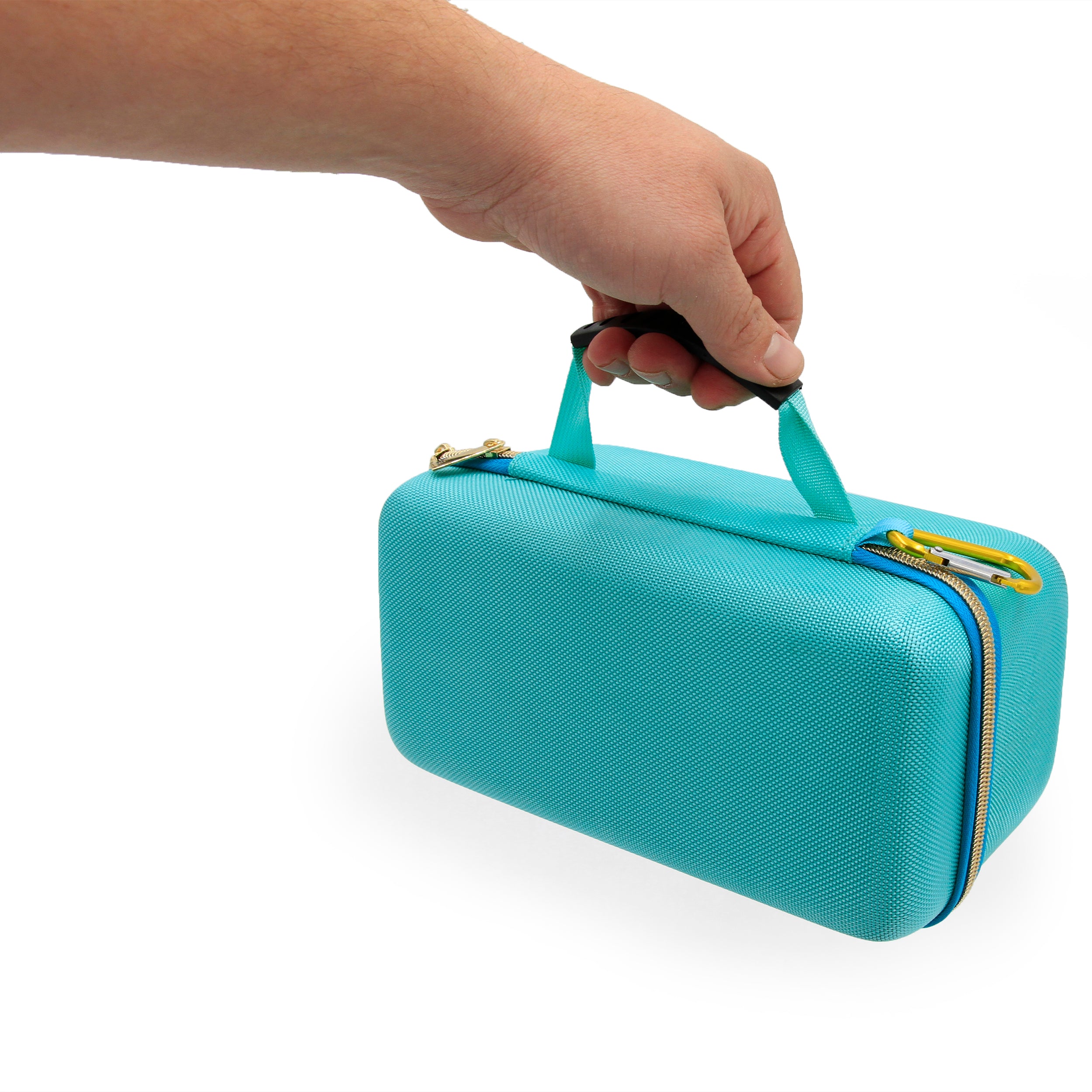 CASEMATIX Travel Case for Hatch Rest Plus Sound Machine & Night Light - Portable Protective Storage Bag with Turquoise Carry Case - Perfect for Baby Nursery, Travel & Home Use