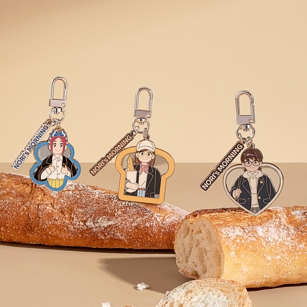 POP MART Just a Girl Nori's Morning Series Pendant Keychain Blind Box - Cute Anime Collectible for Cosplay, Gifts & Keychain Accessories | Perfect for Fans, Kawaii Lovers & Blind Box Collectors