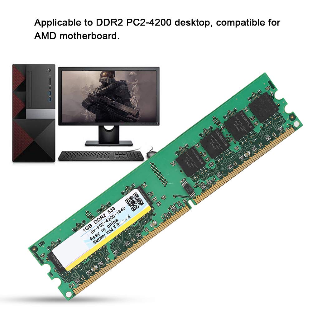 High-Speed RAM Memory Stick - Portable & Easy to Carry for Desktop, Laptop & Computer Motherboard | Boost Performance for Gaming, Video Editing & Multitasking
