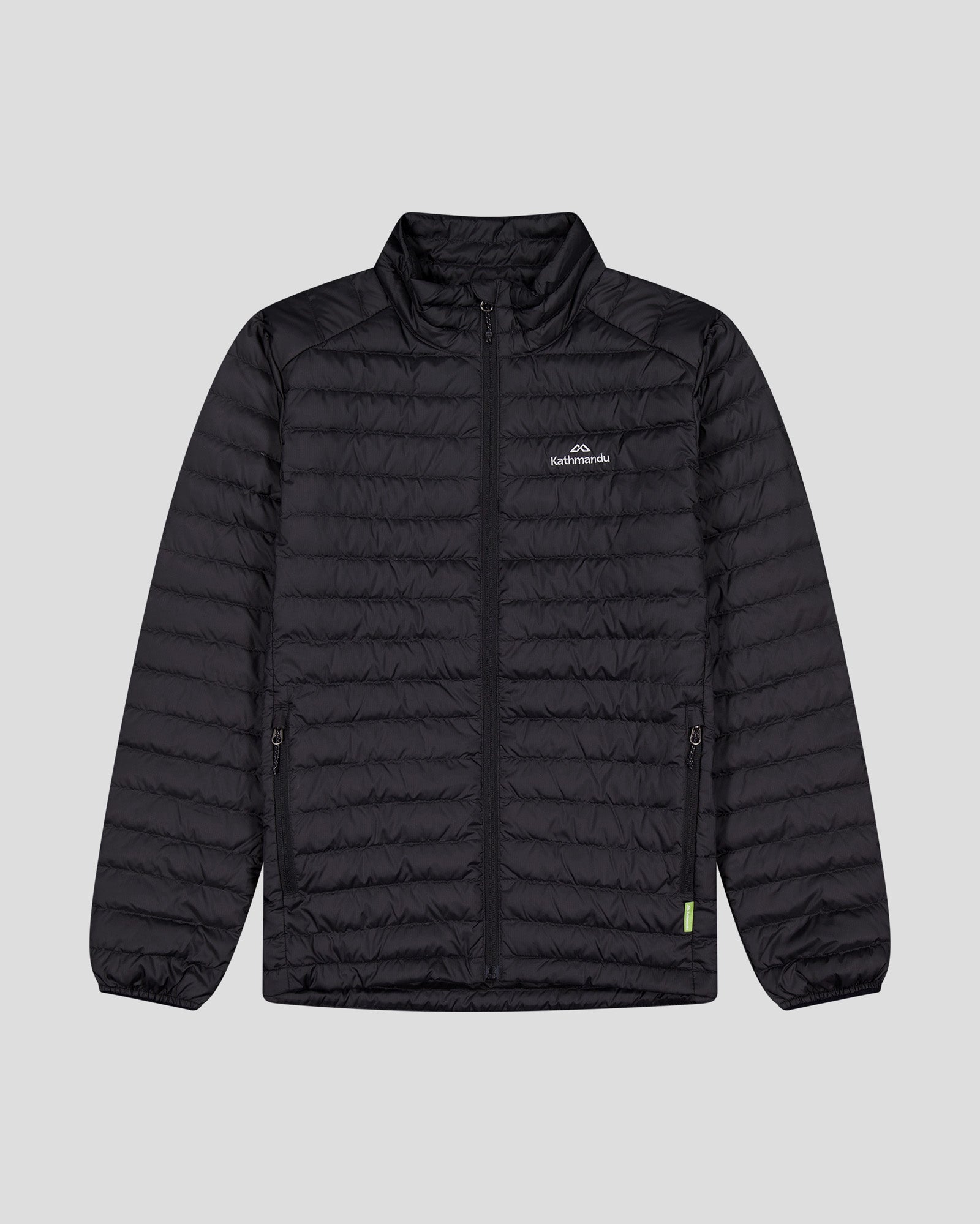 Men's Heli 600 Fill Power Lightweight Down Jacket - Waterproof Winter Coat for Hiking & Outdoor Activities - Black